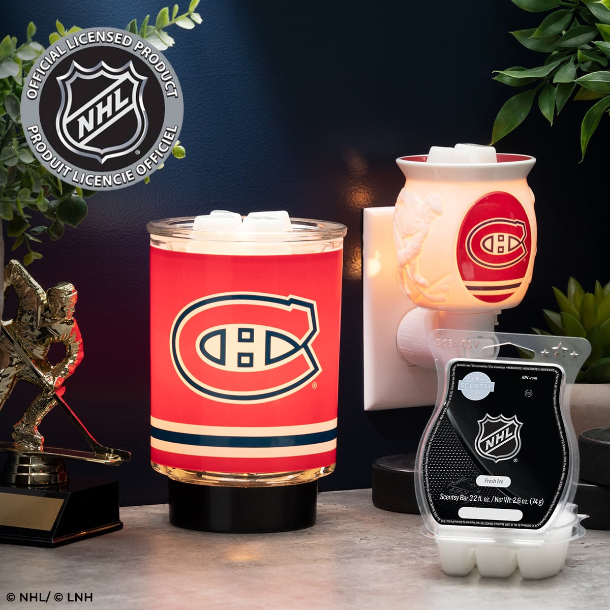 NHL® Scentsy Collection | Hockey Scentsy Warmer 60% off Sale