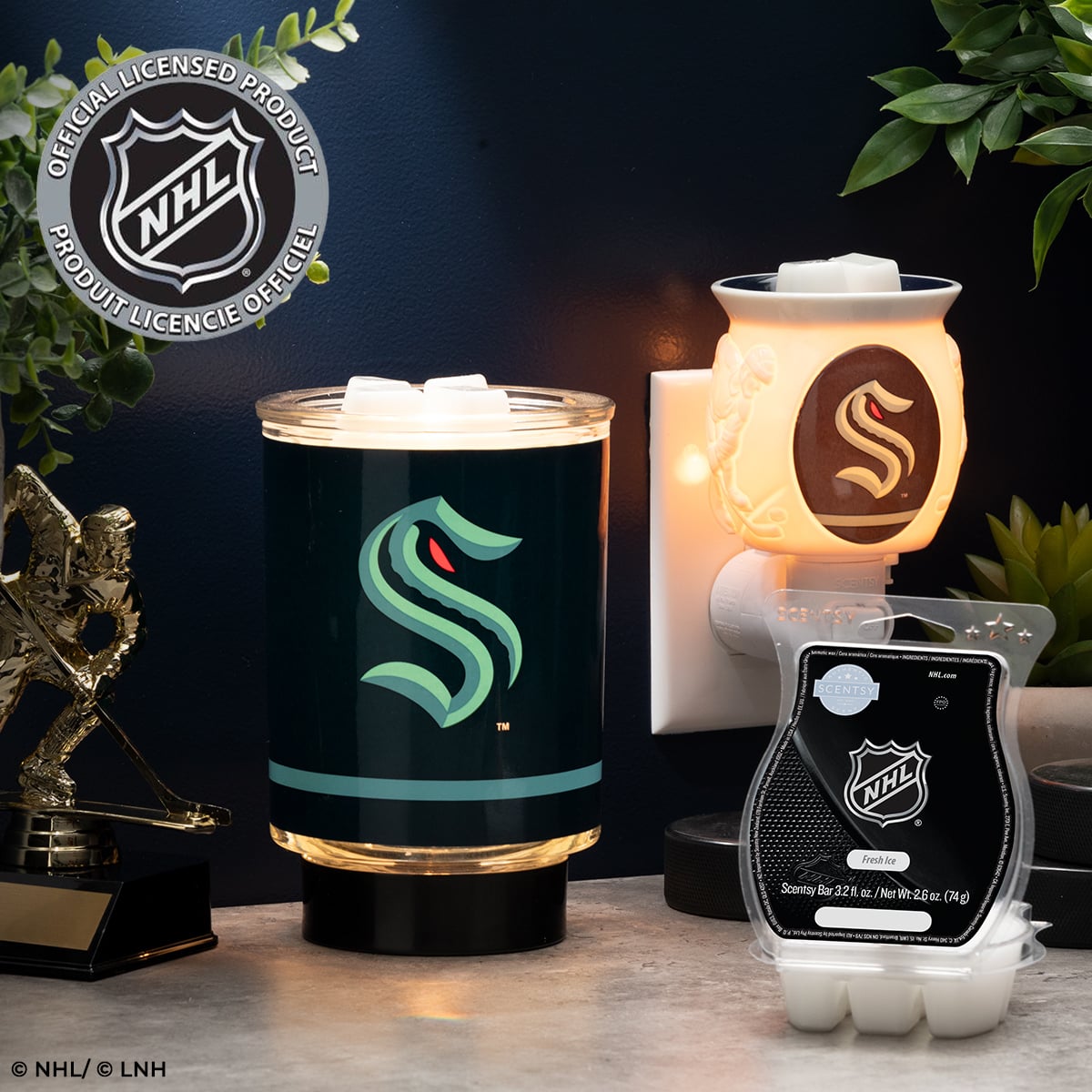 NHL® Scentsy Collection | Hockey Scentsy Warmer 60% off Sale