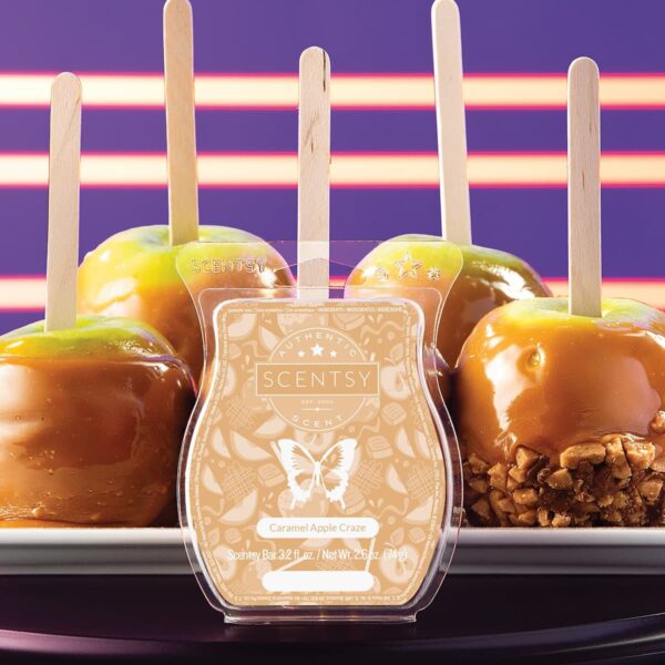 SCENTSY CARAMEL APPLE CRAZE BAR