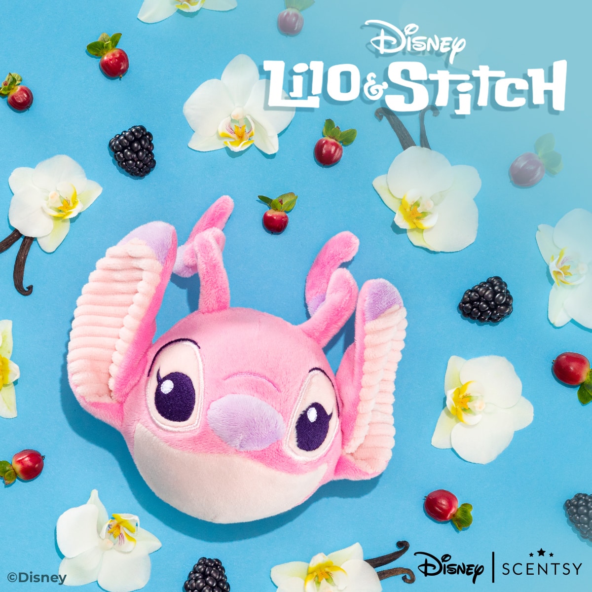 stitch and angel scentsy buddies