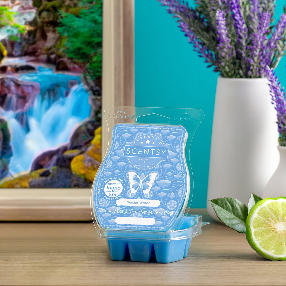 Glacier Water Scentsy Bar Incandescent.Scentsy.us