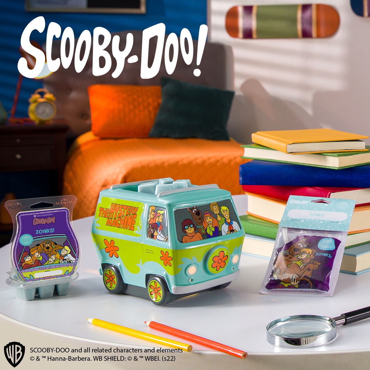 MT SS22 Scooby Doo MysteryMachine WaxBar ScentPak R1