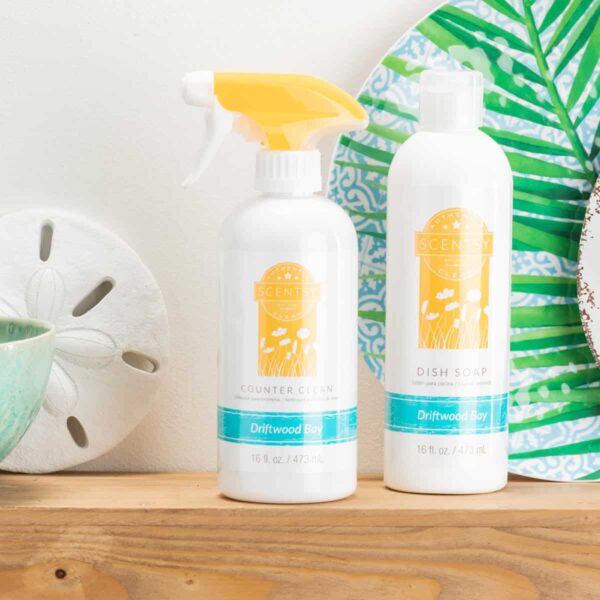 SCENTSY DRIFTWOOD BAY CLEANING PRODUCTS