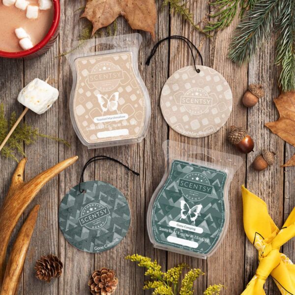 GONE CAMPING & TOASTED MARSHMALLOW SCENTSY FRAGRANCES