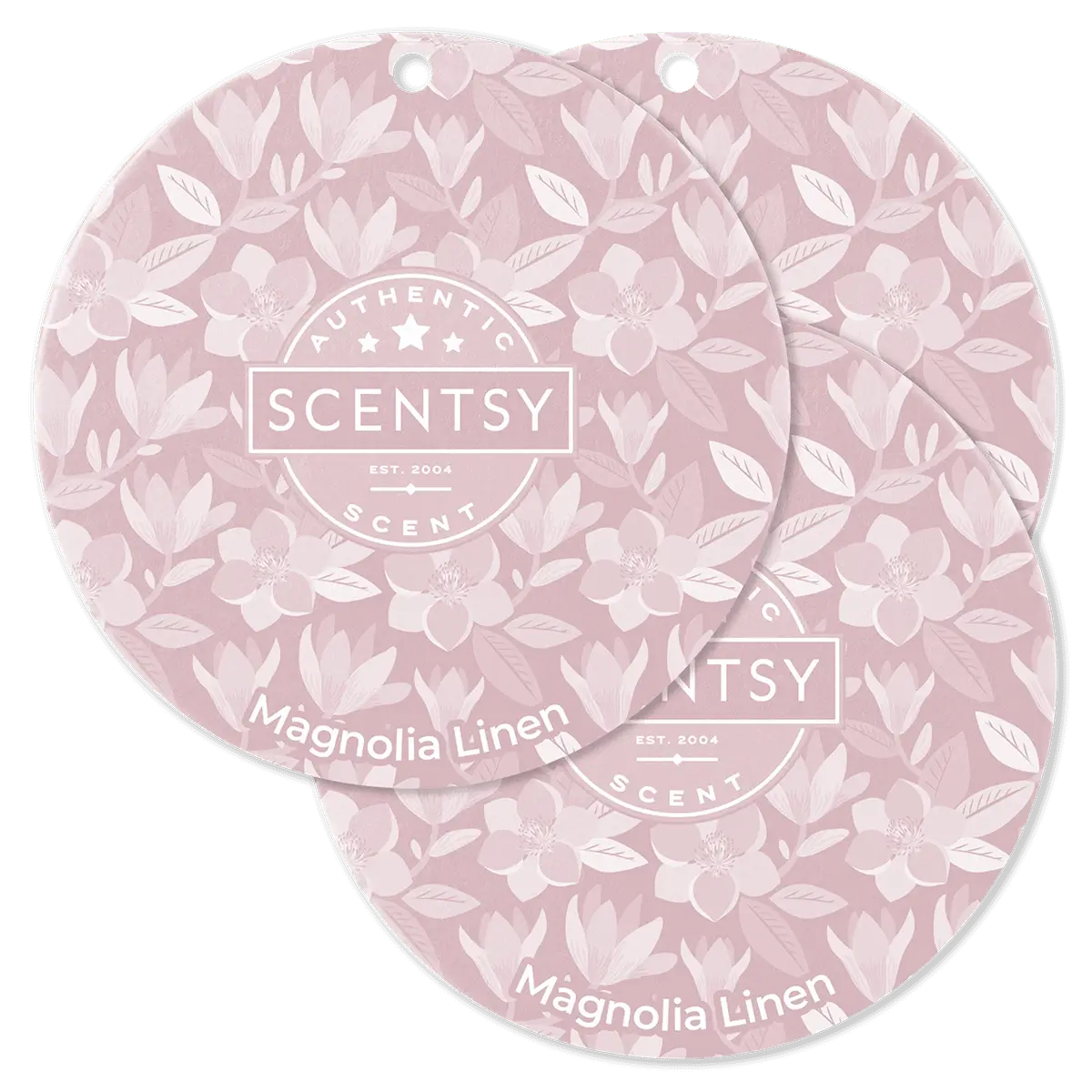 Magnolia Linen Scentsy Scent Circle 3 Pack
