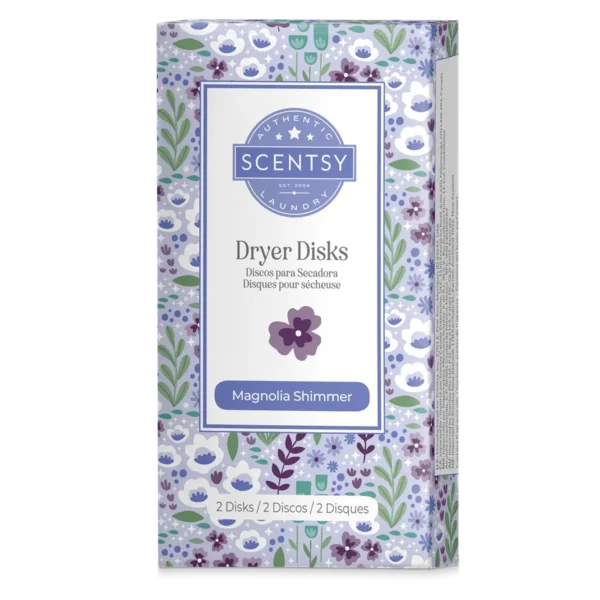 Magnolia Shimmer Scentsy Dryer Disks
