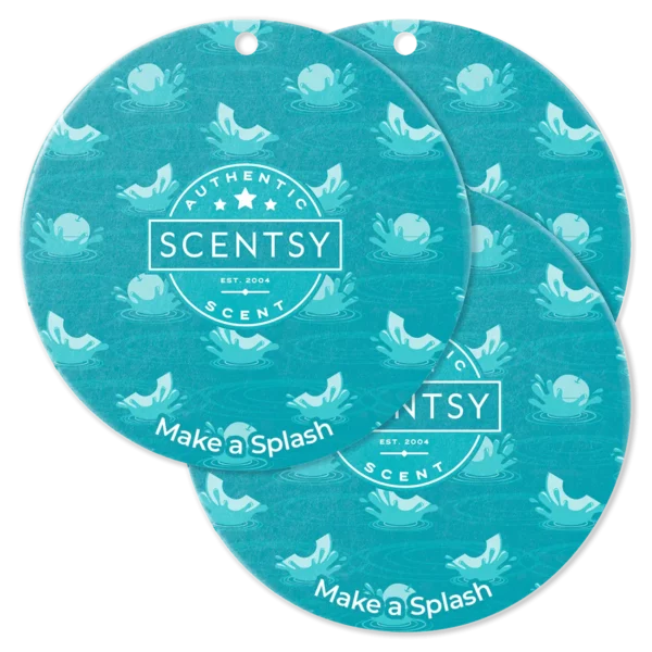 Make a Splash Scentsy Scent Circle 3 Pack