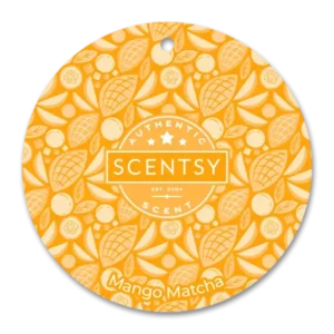 Mango Matcha Scentsy Scent circle