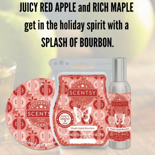 Maple Apple Bourbon Scentsy Fragrance 1