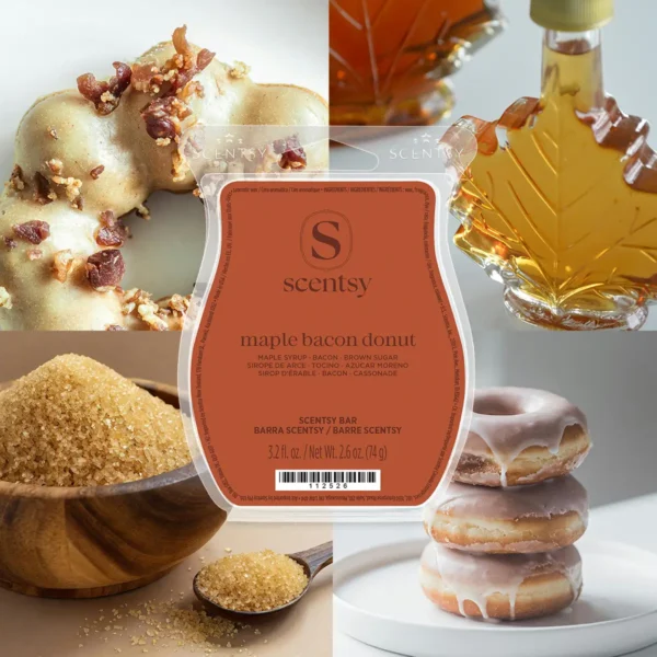 Maple Bacon Donut Scentsy Wax Bar