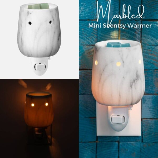 Marbled Mini Scentsy Warmer