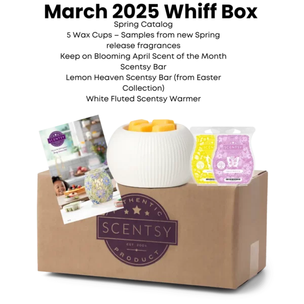 Scentsy Whiff Box March 2025