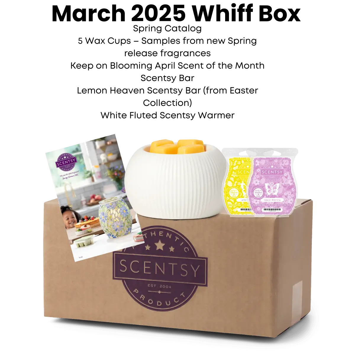 Scentsy March 2025 Whiff Box Spoiler