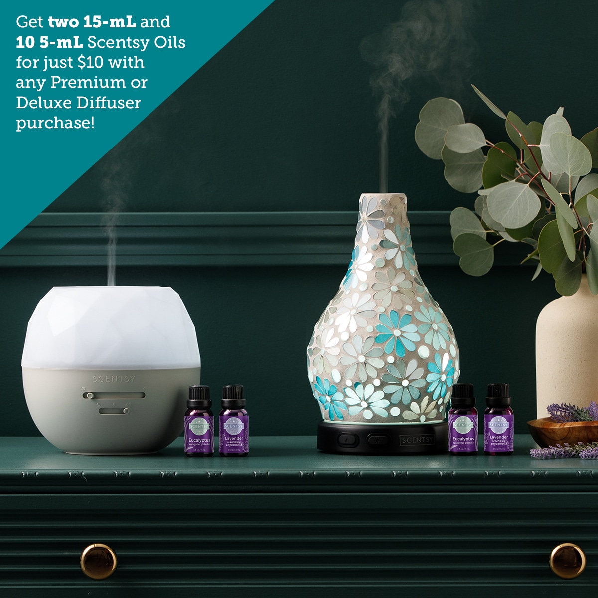 Scentsy Diffuser and oil bundles