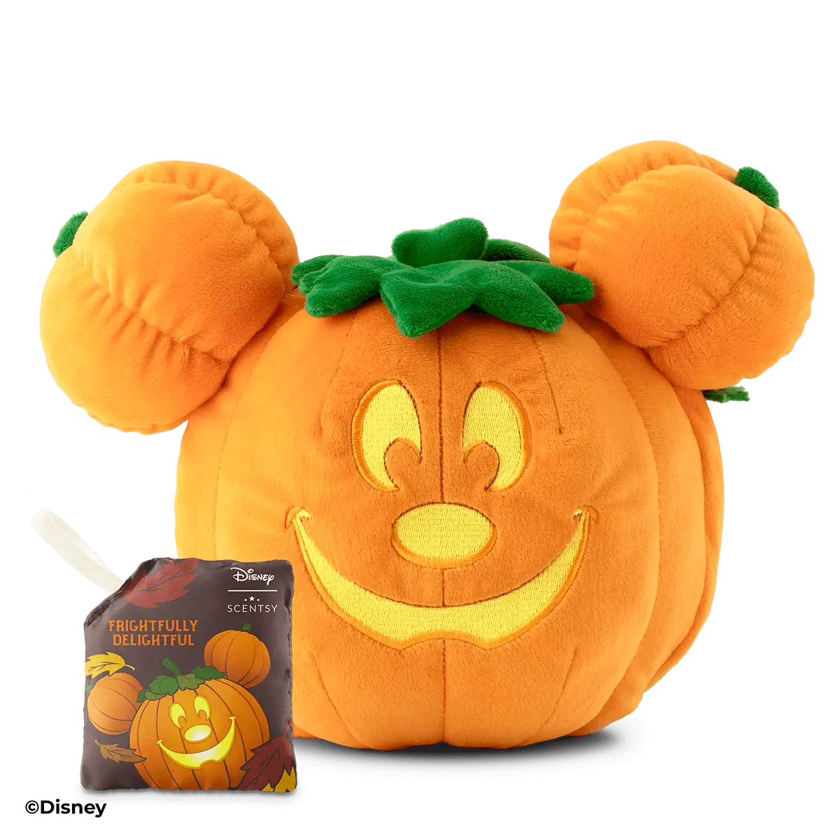 Mickey Mouse Jack O' Lantern Scentsy Warmer & Buddy | Disney Halloween