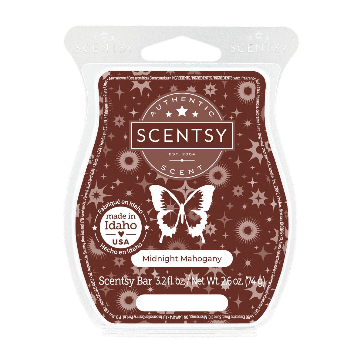 Midnight Mahogany Scentsy Bar 