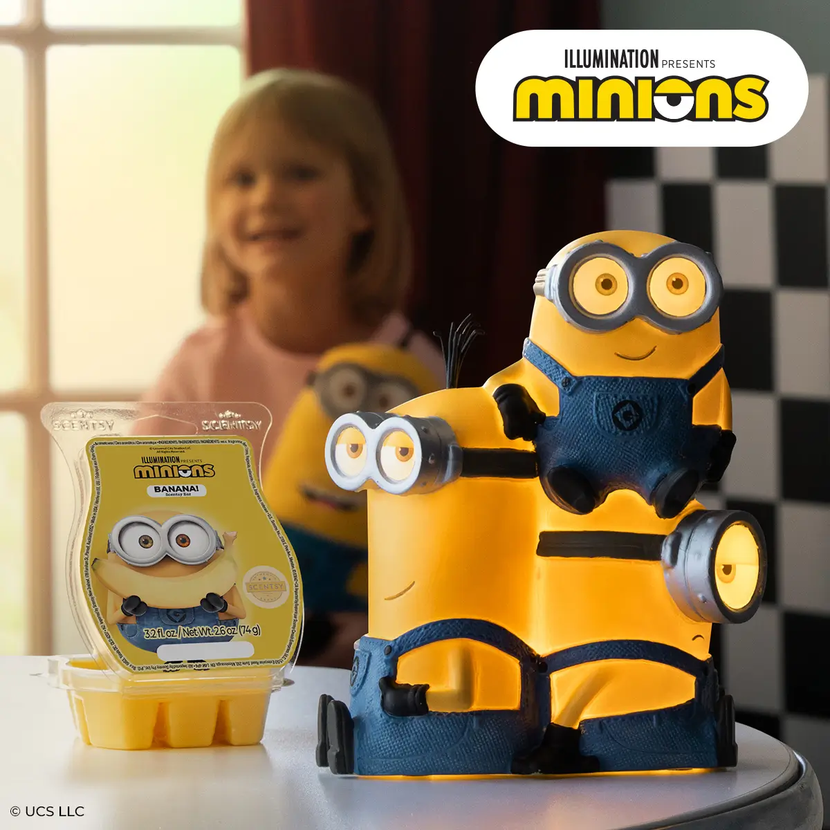 Minions Scentsy Collection with Warmer, Buddy & Fragrance