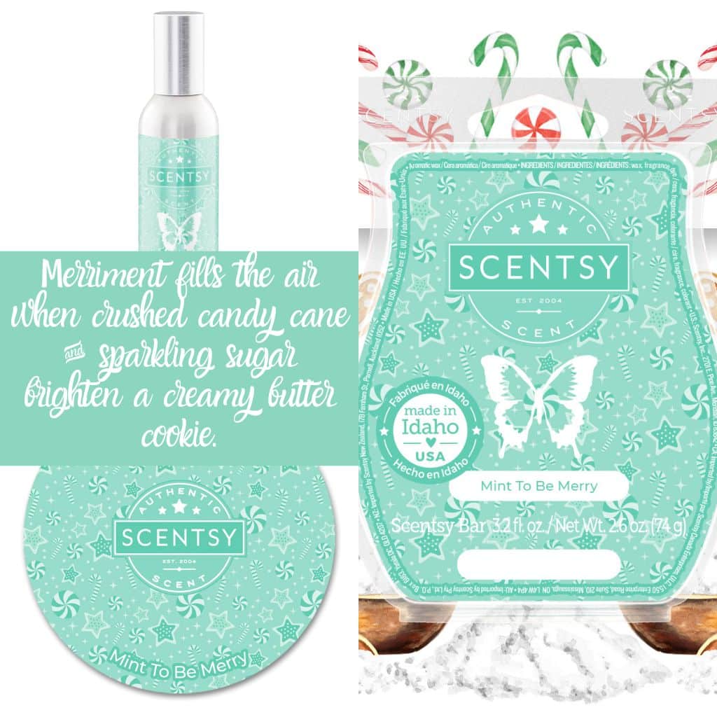 Mint to be Merry Scentsy Scent Circle | November 2023