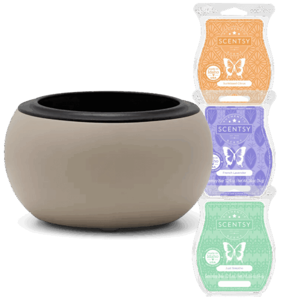 Mod Taupe Scentsy Warmer Bundle