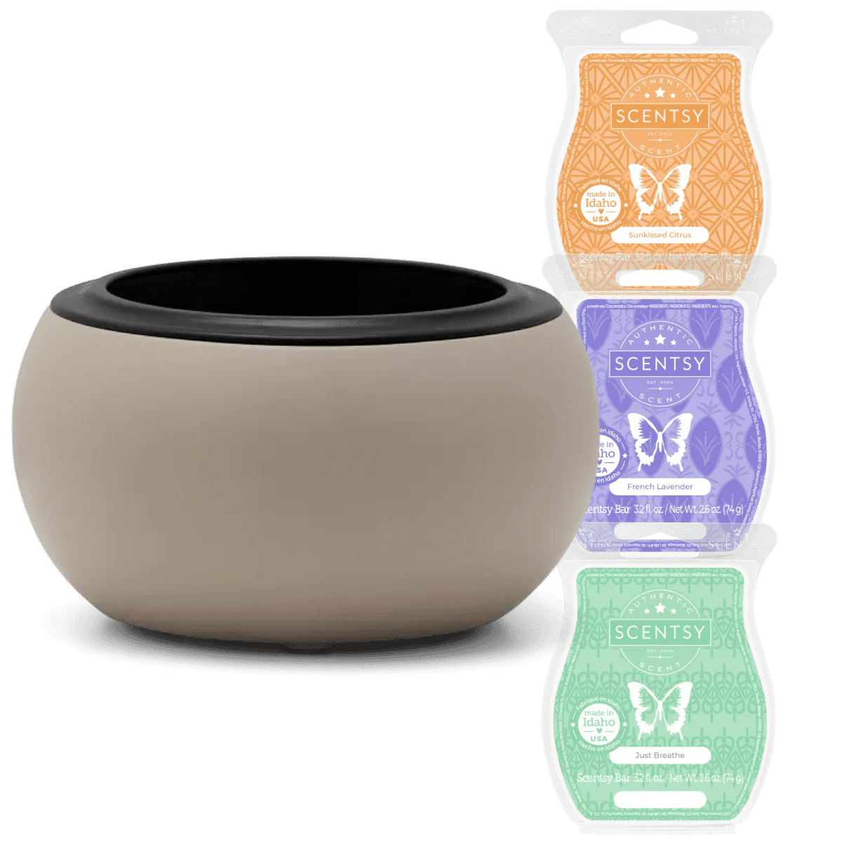 Mod Taupe Scentsy Warmer Bundle
