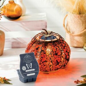 Mosaic Pumpkin Scentsy Warmer 2021 October