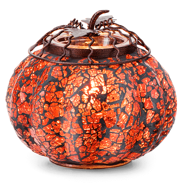 Mosaic Pumpkin Scentsy Warmers 1