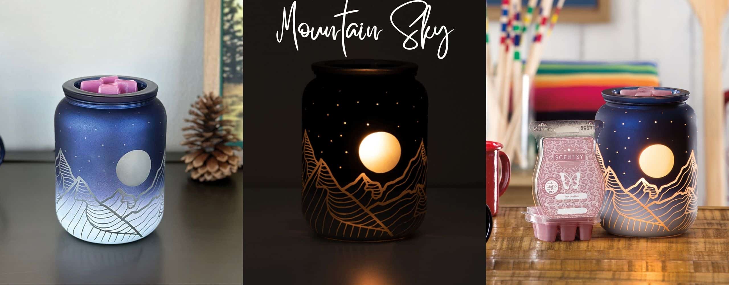 Mountain Sky Scentsy Warmer | August 2023