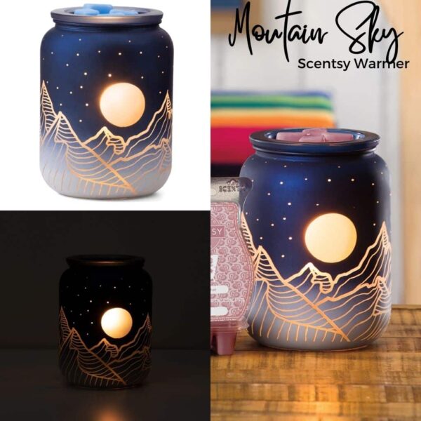 Mountain Sky Scentsy Warmer | August 2023