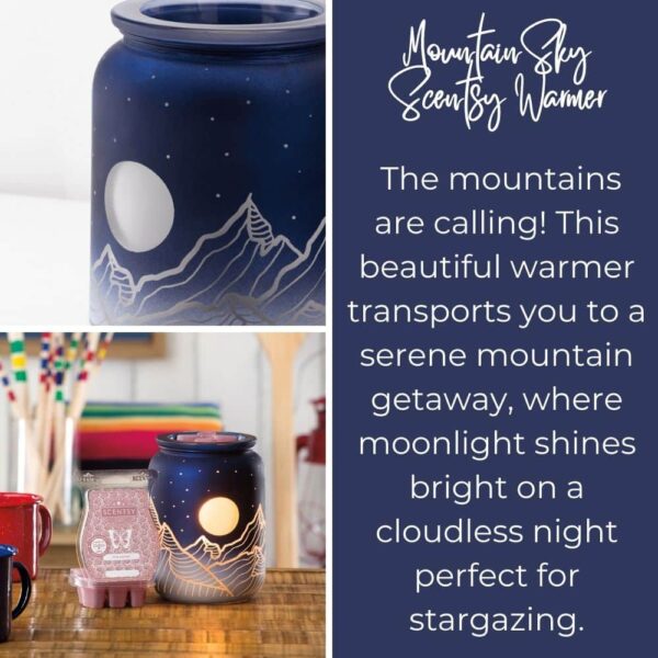 Mountain Sky Scentsy Warmer | August 2023