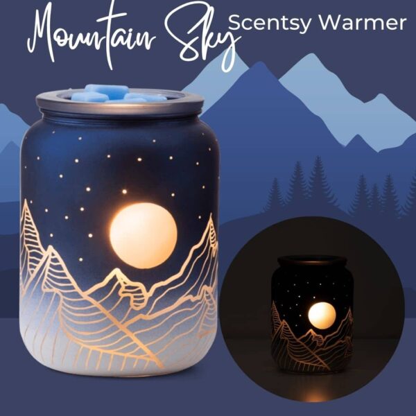 Mountain Sky Scentsy Warmer | August 2023