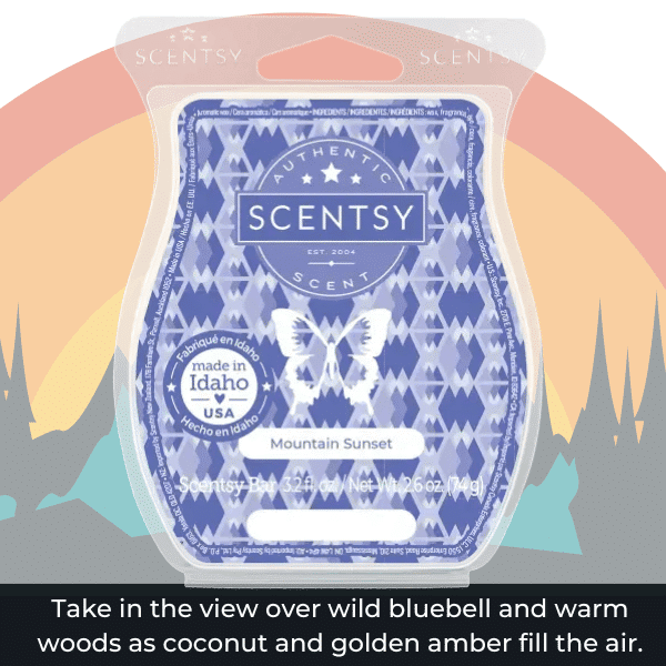 Mountain Sunset Scentsy Bar