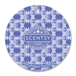 Mountain Sunset Scentsy Scent circle