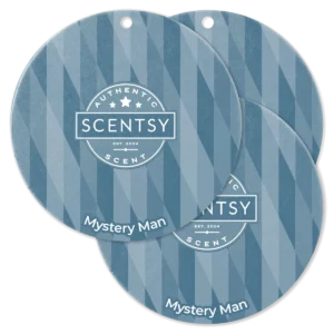 Mystery Man Scentsy Scent Circle 3 Pack Bundle