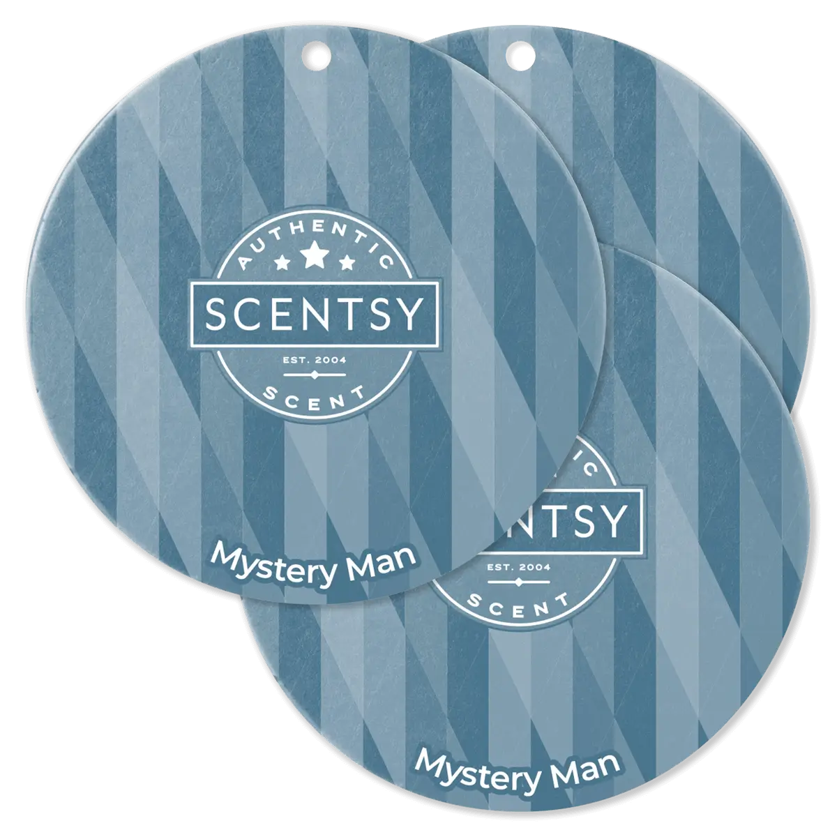 Mystery Man Scentsy Scent Circle 3 Pack Bundle