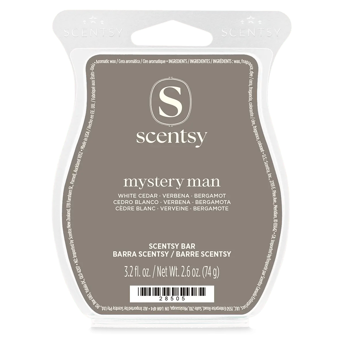 Mystery Man Scentsy Bar Mystery Man Scentsy Wax Bar
