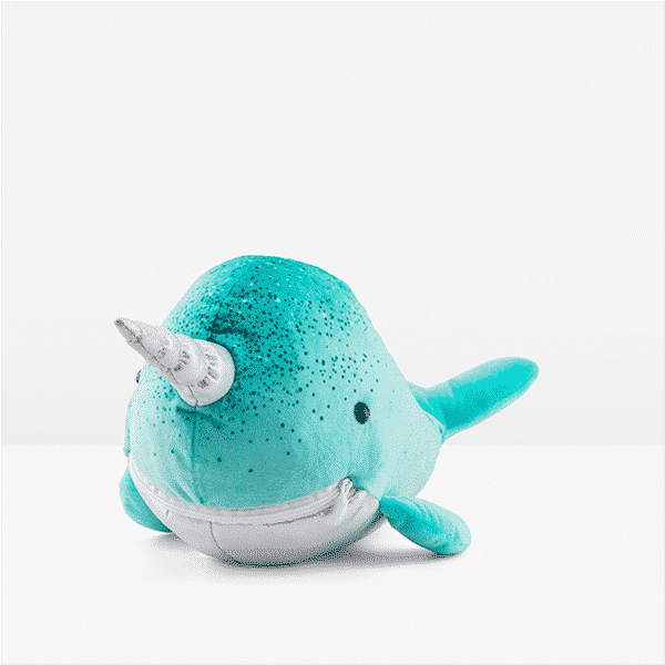 NELSON THE NARWHAL SCENTSY BUDDY SIDE