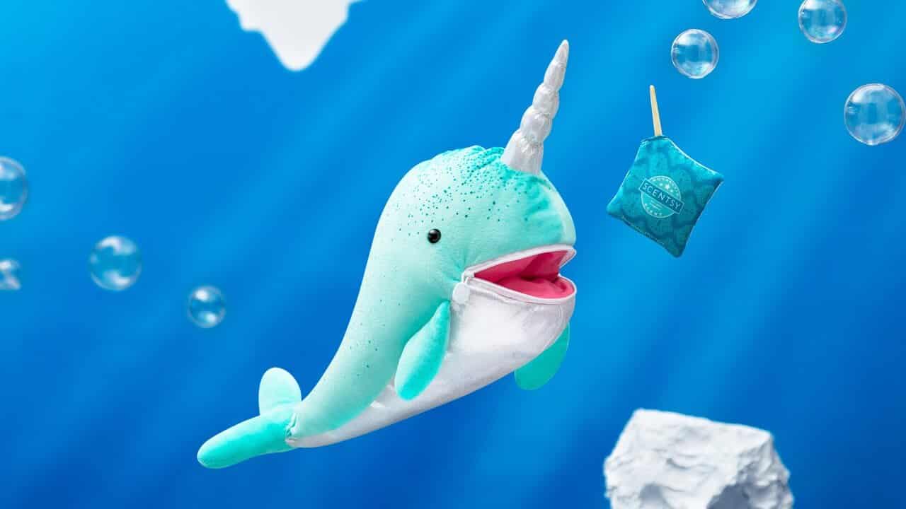 NELSON THE NARWHAL SCENTSY BUDDY