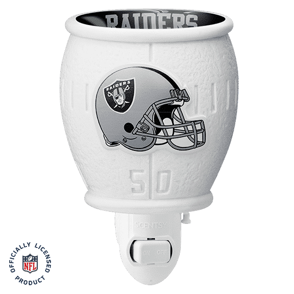 NEW! NFL LAS VEGAS RAIDERS MINI SCENTSY WARMER Shop Scentsy