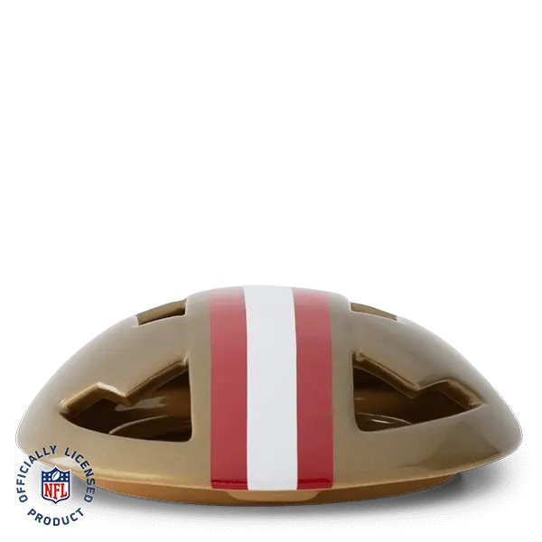 NFL San Francisco 49ers Helmet Scentsy Warmer LID ONLY