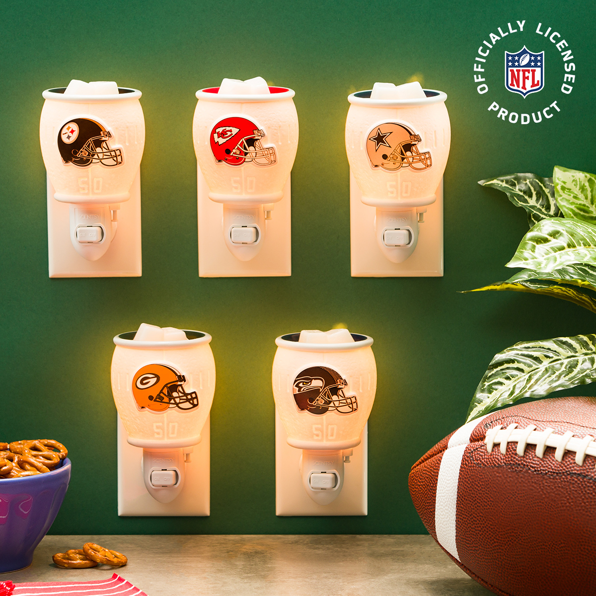 NFL Scentsy Collection - Scentsy Warmers