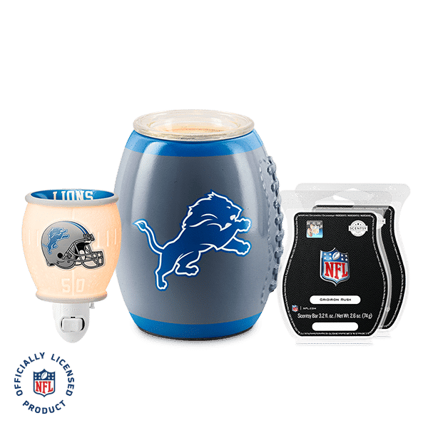 NFL Detroit Lions Scentsy Warmer Bundle