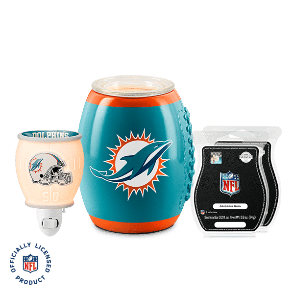 NFL Miami Dolphins Scentsy Warmer Bundle | Incandescent.Scentsy.us