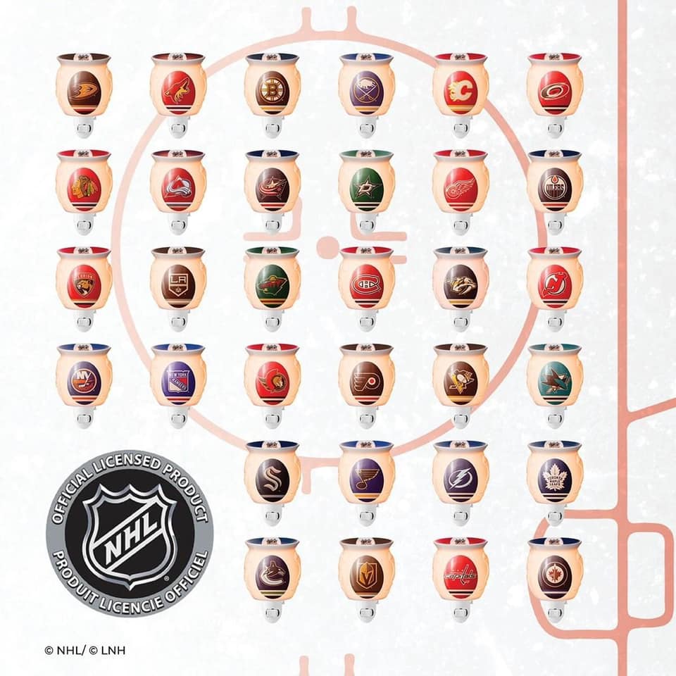 Nhl® Scentsy Collection | Hockey Scentsy Warmer 60% Off Sale NHL® Scentsy Collection | Hockey Scentsy Warmer 60% off Sale