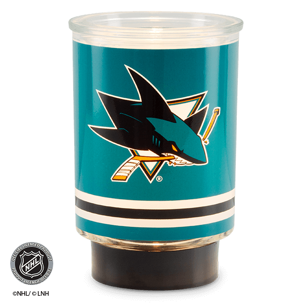 NHL SAN JOSE SHARKS SCENTSY WARMER