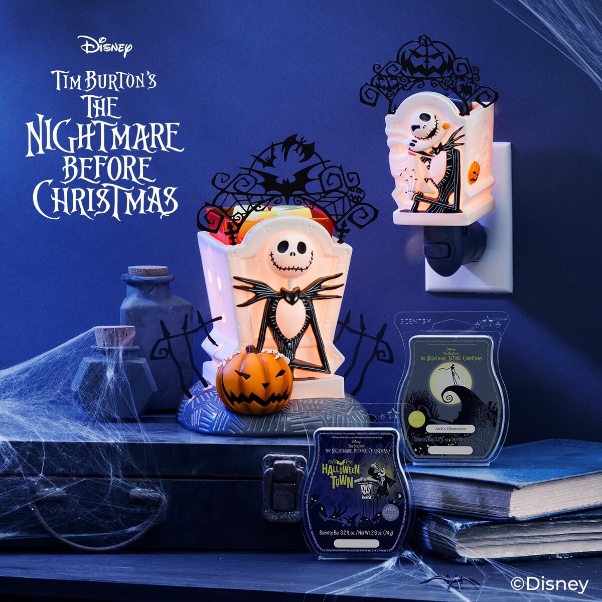 NIGHTMARE BEFORE CHRISTMAS 2020 COLLECTION SCENTSY 1