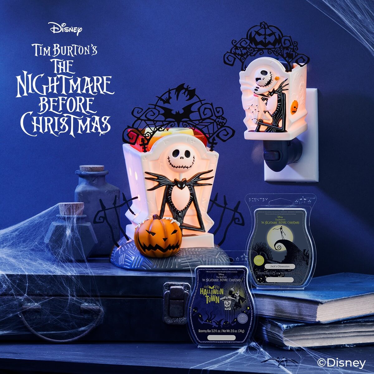 The Nightmare Before Christmas Scentsy Collection 2023 | Incandescent.Scentsy.us