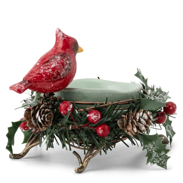 Nestled in Evergreen Cardinal Scentsy Warmer