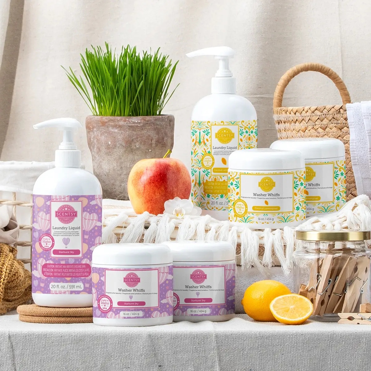 Scentsy Spring 2024 Laundry & Clean Bundles