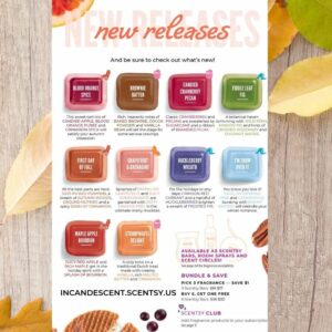 SCENTSY NEW RELEASE FALL 2019 FRAGRANCES