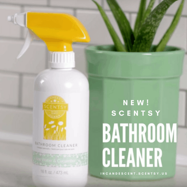 WHITE TEA & CACTUS SCENTSY BATHROOM CLEANER